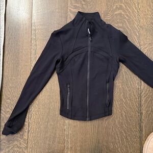 lululemon athletica Black Bomber Jacket